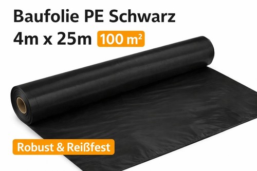 25m 100m baufolie typ - 25m, 100m²