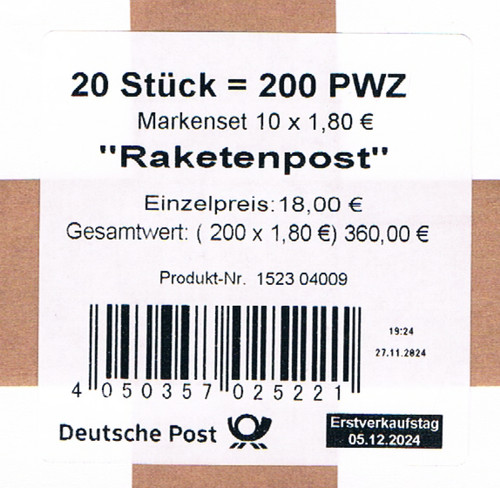 Banderole für - banderole, (verpackung)