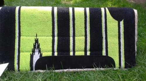 Westernpad mit kodelfell - westernpad,