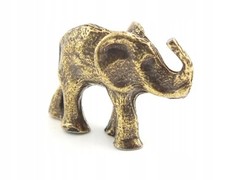 Mini FENG SHUI  ELEFANT Metall Glücksbringer Talisman  auch  für Setzkasten # 11