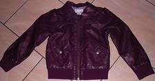 LEDERJACKE IMITAT BIKERJACKE