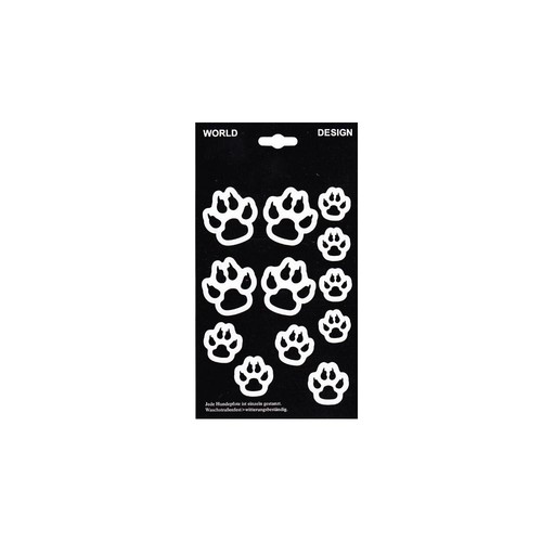 Aufkleber hundepfoten - aufkleber, "hundepfoten"