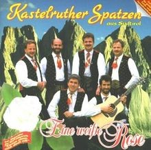 Eine weiße rose - eine, von