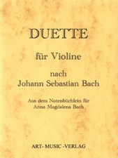 DUETTE  VIOLINE / GEIGE NACH