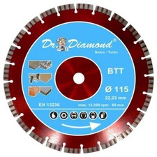 Diamanttrennscheibe 12 mm -