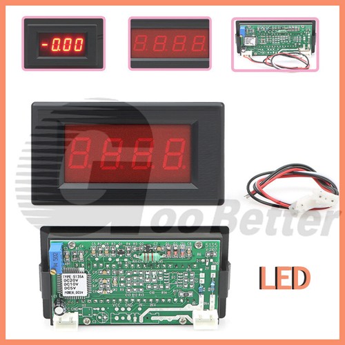 Led voltmeter rot mini - led, dc