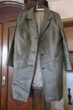 ledermantel herren hellbraun