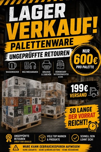 Lagerverkauf ungeprüfte - lagerverkauf, –