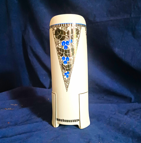 Hohe jugendstil porzellanvase - hohe,