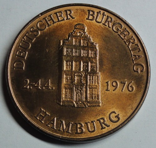 Hamburg medaille 1976 - hamburg-medaille,