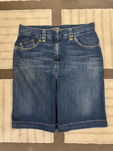 Dolce gabbana jeansrock mit - dolce,