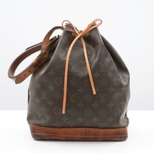 LOUIS VUITTON LV Monogram Noe M42224 Schultertasche Braun AR0992 Auth #54390A