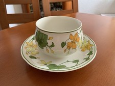 Villeroy & Boch Sauciere »Geranium" Vitro-Porzellan   neuwertig