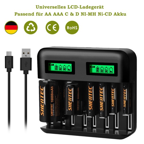 8slots schnell lcd akku - 8slots,