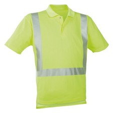 Watex Warn-Polo-Shirt leuchtgelb Größe XXXL - 5-3030/3XL