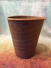 Alter Papierkorb aus Vulkanfieber– (32cm x 32cm )  Papiermülleimer Büro RAR Nr.1