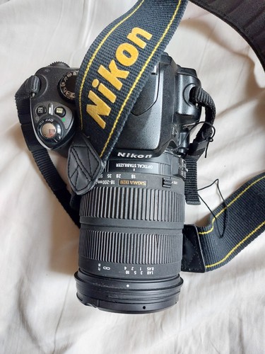 Nikon d40 mit akku - d40,