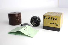Nikon W-Nikkor C  2.5 / f 3.5cm Objektiv Nippon Kogaku Japan