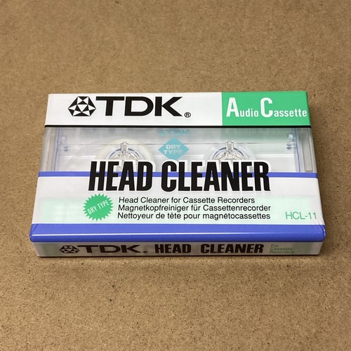 Tdk head cleaner - tdk,