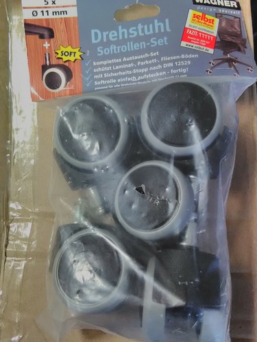 Stück drehstuhlrollen - 5,
