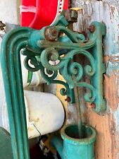 Alte grosse Handbrunnenpumpe Guss H 112 cm Schwengelpumpe Handpumpe Gartenpumpe