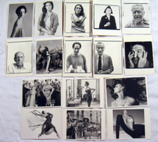 RICHARD AVEDON  16 x Postkarte Portraits  Photo  Männer Erotik  Foto