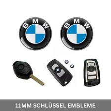 2x BMW Schlüssel Logo Emblem 11mm Epoxy Aufkleber Selbstklebend Key Sticker