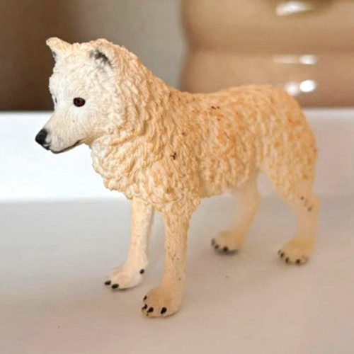 Schleich polarwolf weiß beige - polarwolf, weiß/beige