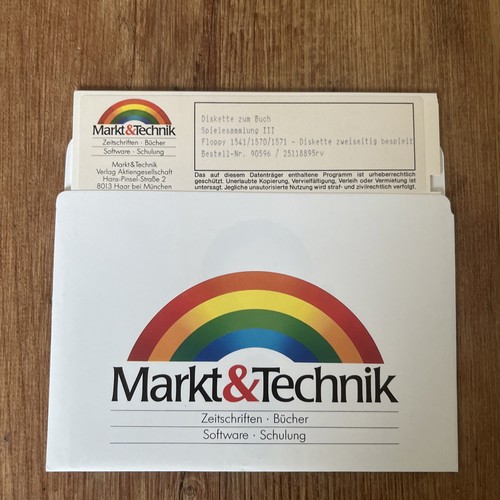 Diskette zum buch c64 c128 - buch, /