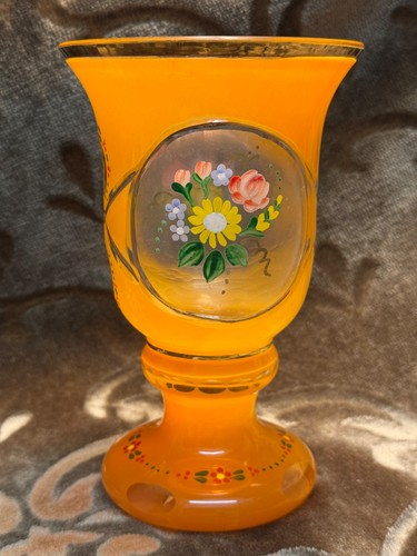 Biedermeier weinbecher glas - biedermeier,, weinbecher,
