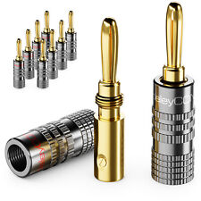 10x Bananenstecker schraubbar