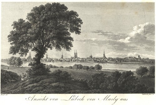 Lübeck gesamtansicht original - lübeck,