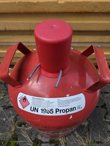 Leere gasflasche in - kg,