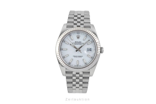 Rolex datejust white dial - rolex, 41