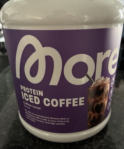 More protein iced coffee - protein,