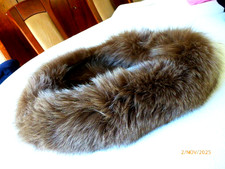 ECHTPELZ - KRAGEN  von VOSS - seidenweiches Fell , mit Verschluss, neuwertig