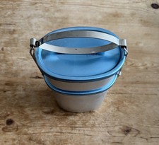 Original Markill Patent Henkelmann 5-teilig Alu "Made in W. Germany" Camping