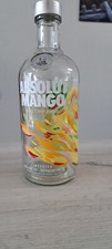 Absolut Vodka  Mango | 700ml | leer | SAMMLUNGSAUFLÖSUNG Deko Basteln Sammeln