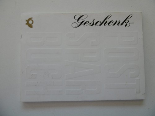Deutsches postsparbuch - deutsches,