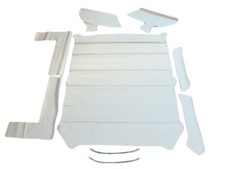 Heller Himmel Dachhimmel Innenhimmel für 2-Türer VW Golf 1 ohne SD