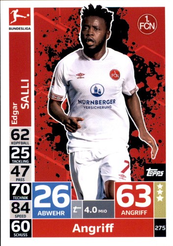 Topps match attax - match, 275