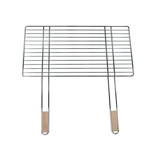 Grillrost mit holzgriffen - grillrost, 2