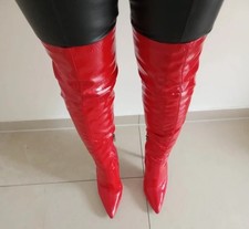 Dominante Lack Overknee