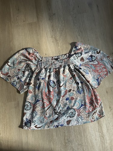 Comma blusenshirt bunt - gr,