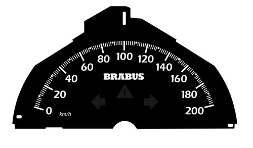Speedometer dial smart fortwo - speedometer,
