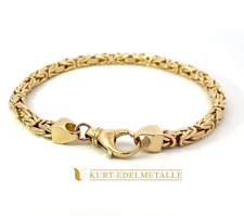 Massives Armband  - Modell: Königskette 585 Gelbgold - 22,5 cm