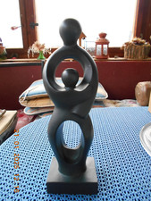 Skulptur "Mutter und Kind" - abstrakt