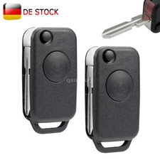 2X Klapp schlüssel Gehäuse