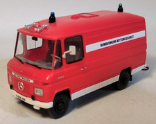 Brekina Mercedes Benz L 508 D KTW BW Bundeswehr Rettungsdienst 1:87 2. Wahl