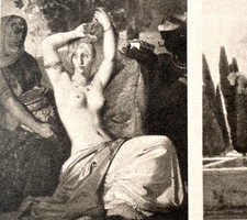 Alte Lithographie, Beaux-Arts